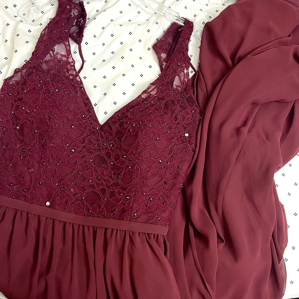 Beautiful wine dress
